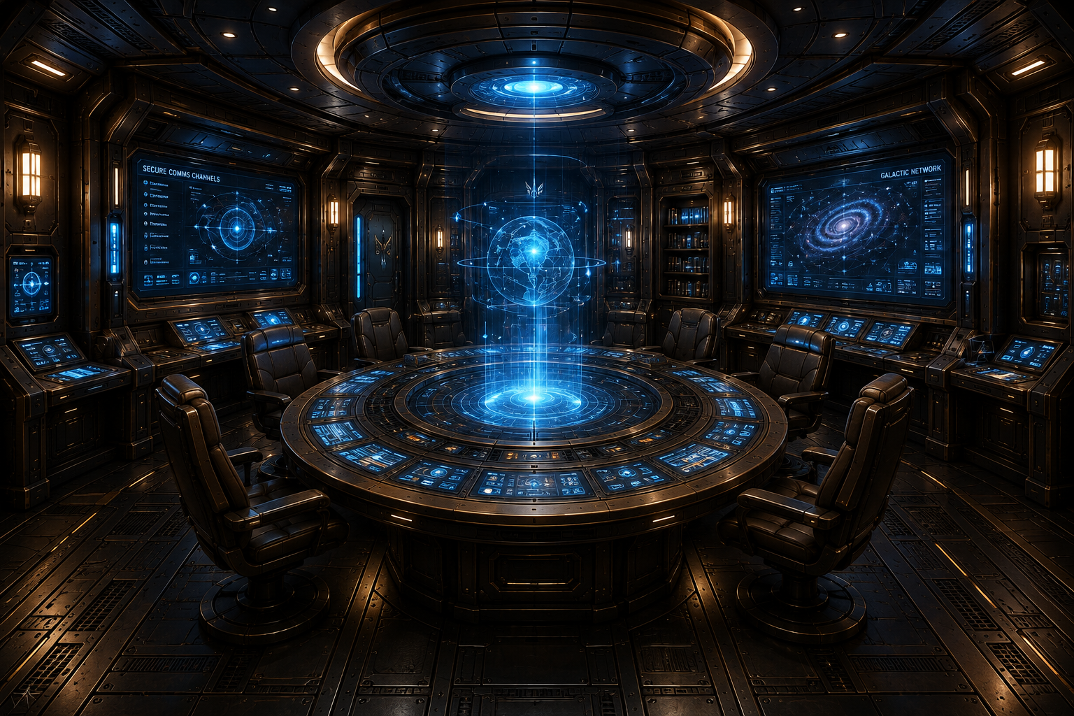 Wayfarer's Promise - Holo-Communications Room