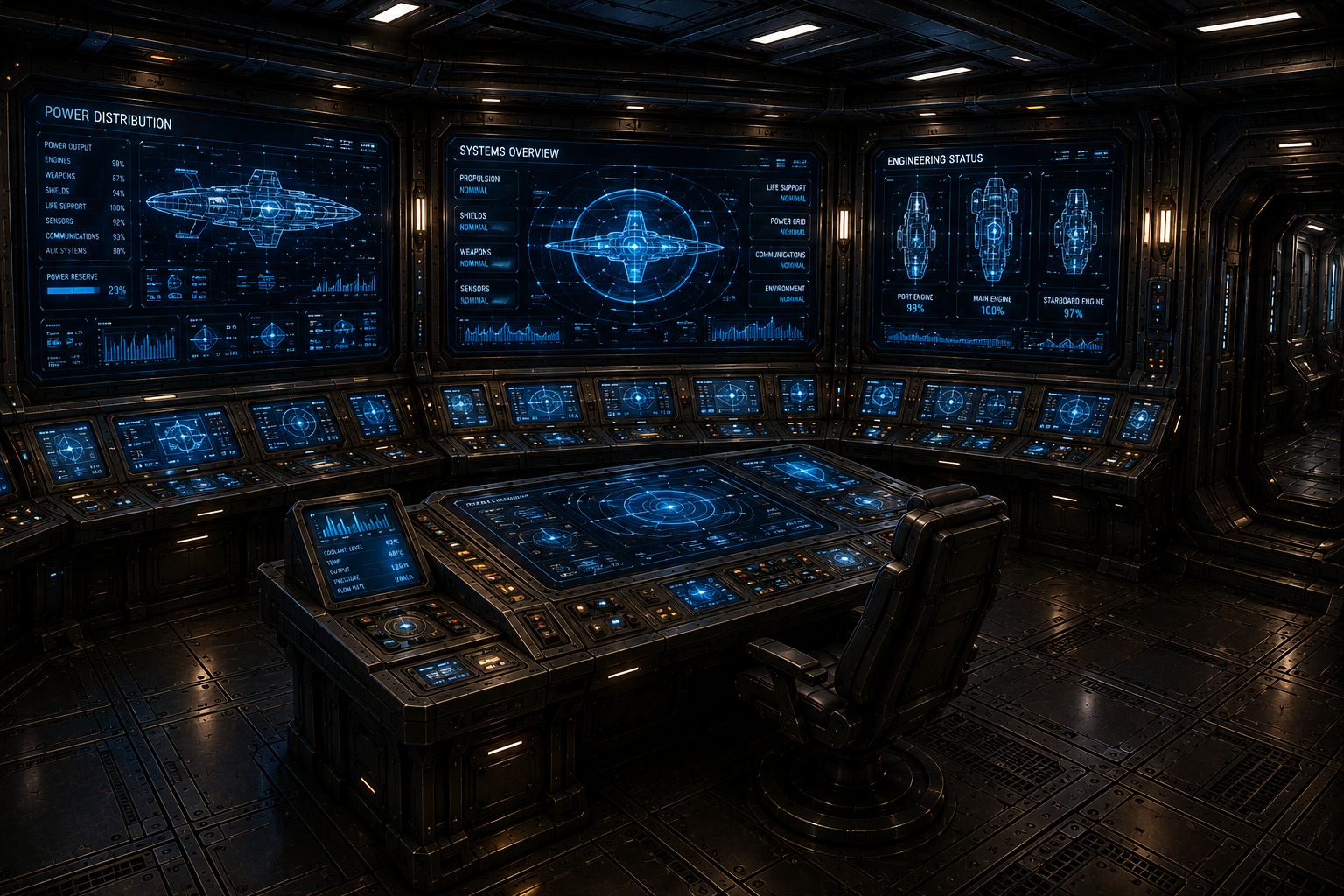 Wayfarer's Promise - Tactical / Sensors Station