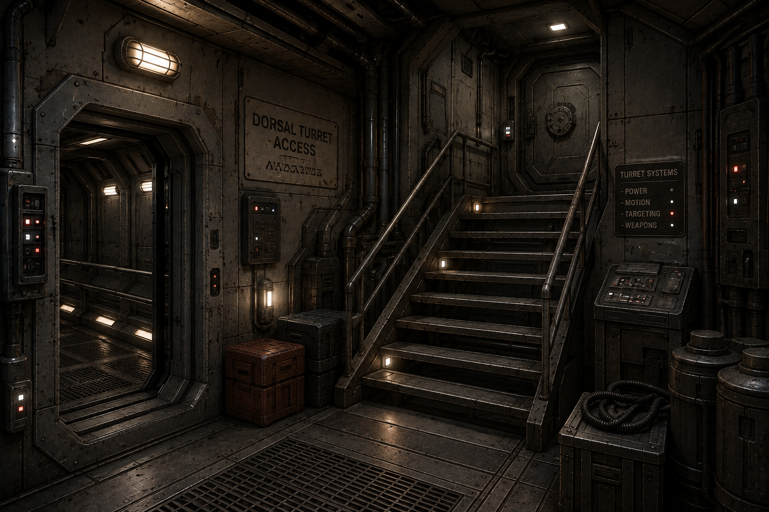 Wayfarer's Promise - Dorsal Turret Access